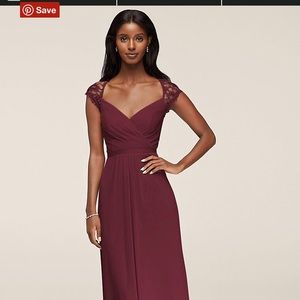 David’s Bridal Bridesmaids Gown